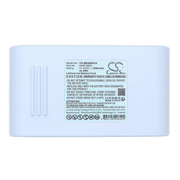 Media QN8 Series Replacement Battery 2000mAh / 43.2Wh - Image 6