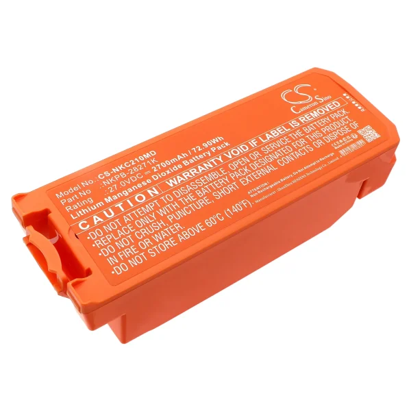 Nihon Kohden AED-2100, AED-2100K, AED2150, AED-2150, AED-2150K, AED-2150P, AED2151 Series Replacement Battery 2700mAh / 72.90Wh - Image 3