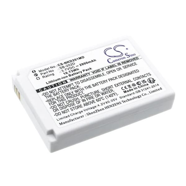 Nihon Kohden CardioAir ECG-2010 Series Replacement Battery 2900mAh / 10.73Wh - Image 4