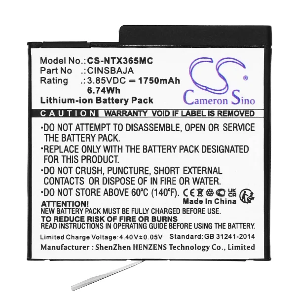 Insta360 Ace, Ace Pro Series Replacement Battery 1750mAh / 6.74Wh