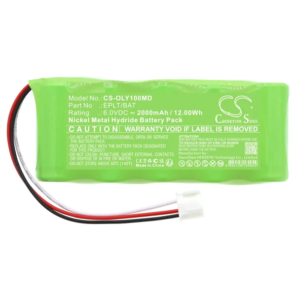 Olympus EPOCH LT Ultrasonic Flaw Detec Series Replacement Battery 2000mAh / 12.00Wh