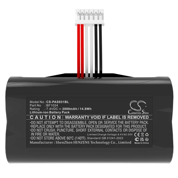 Pax A910 Series Replacement Battery 2000mAh / 14.8Wh