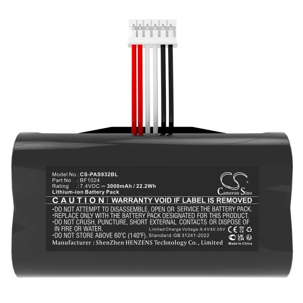 Pax A910 Series Replacement Battery 3000mAh / 22.2Wh