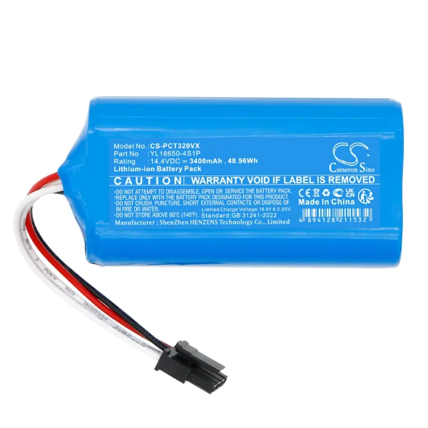 Proscenic D500, D550, GT320, Series Replacement Battery 3400mAh / 48.96Wh