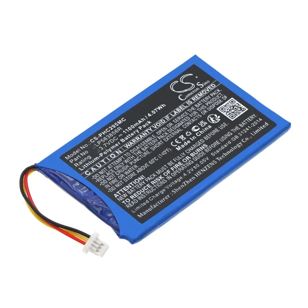 Philips HD CAM 295 Series Replacement Battery 1100mAh / 4.07Wh - Image 2