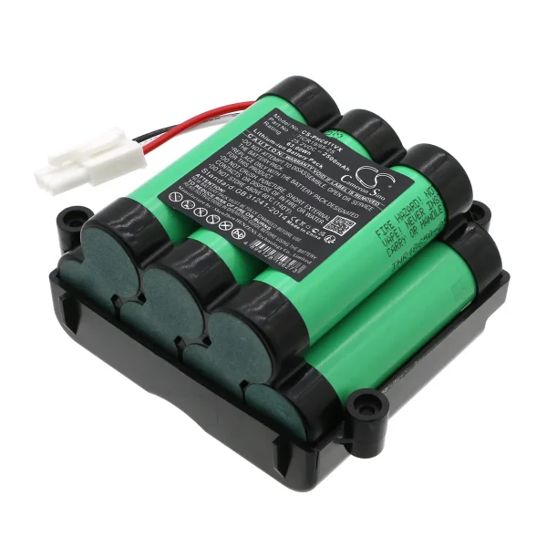 Philips FC6170, FC6170/01, PowerPro Uno, Series Replacement Battery 2500mAh / 63.00Wh - Image 2