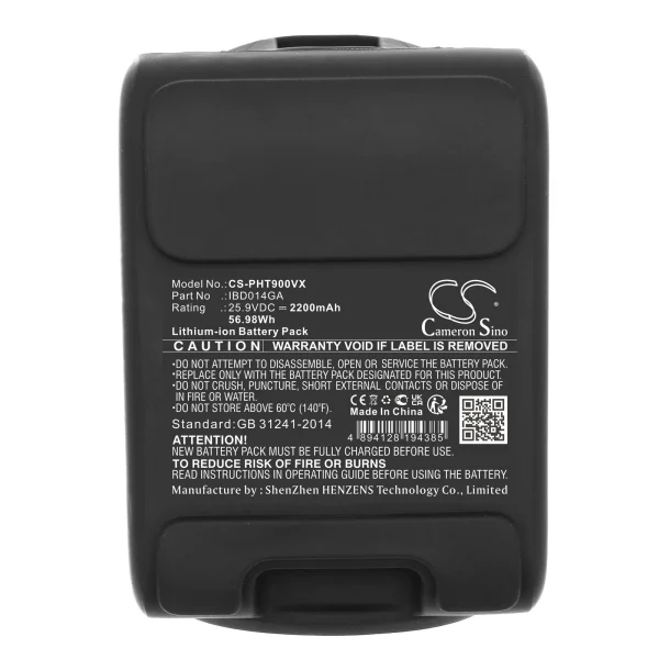 Philips AquaTrio 9000, AquaTrio Cordless 9000, XV1797, XV1797/01, XW9382, XW9383, XW9383/01, XW9383/01R1 Series Replacement Battery 2200mAh / 56.98Wh