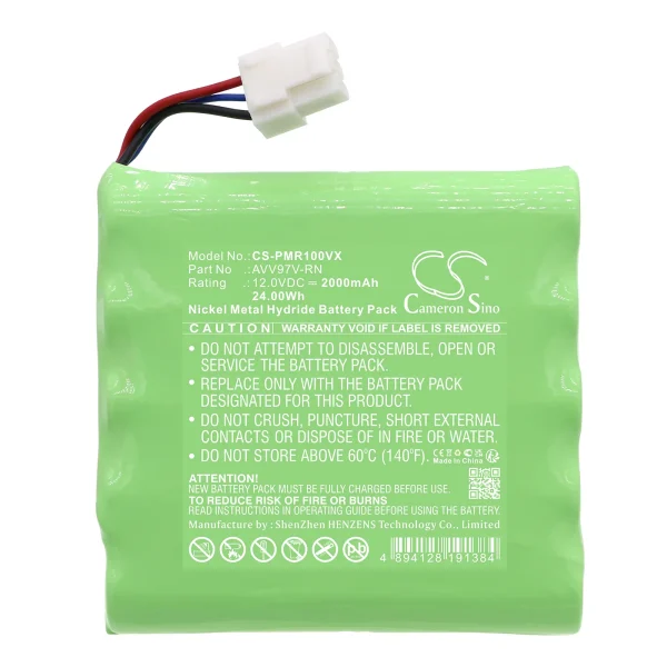 Panasonic MC-RM10-W, Rollan MC-RM10 Series Replacement Battery 2000mAh / 24.00Wh