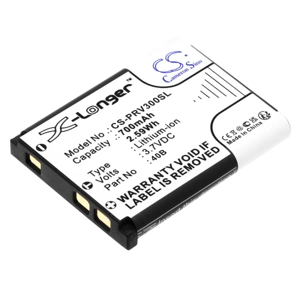 Prestigio LR-300, RoadRunner 300 Series Replacement Battery 700mAh / 2.59Wh - Image 2