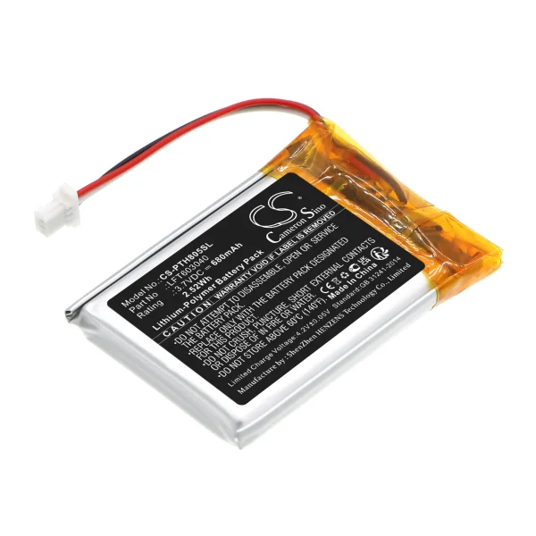 Philips TAPH805 Series Replacement Battery 680mAh / 2.52Wh - Image 2