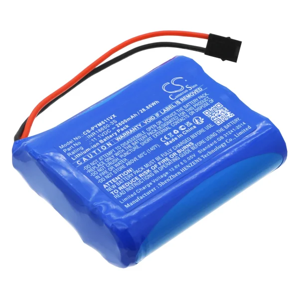 PUPPYOO V-M611, V-M611A Series Replacement Battery 2600mAh / 28.86Wh - Image 2