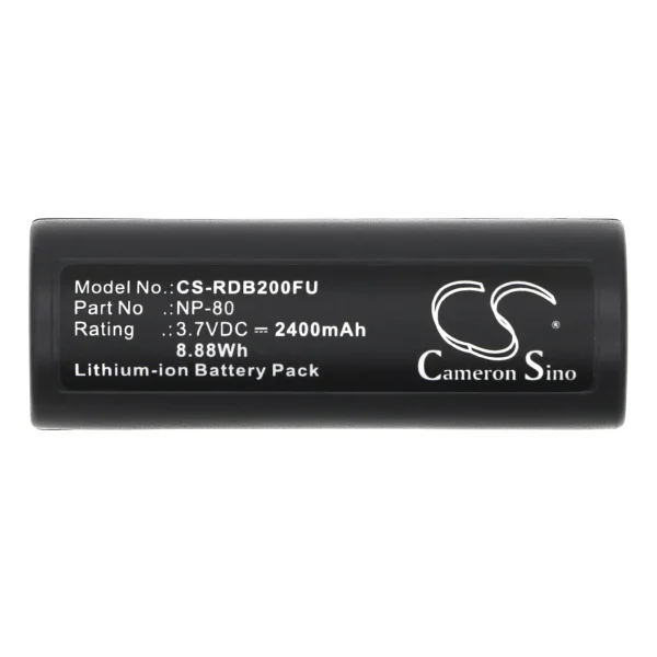 RICOH Caplio RDC-i500, Caplio RR1, RDC-6000, RDC-7, RDC-7S Series Replacement Battery 2400mAh / 8.88Wh