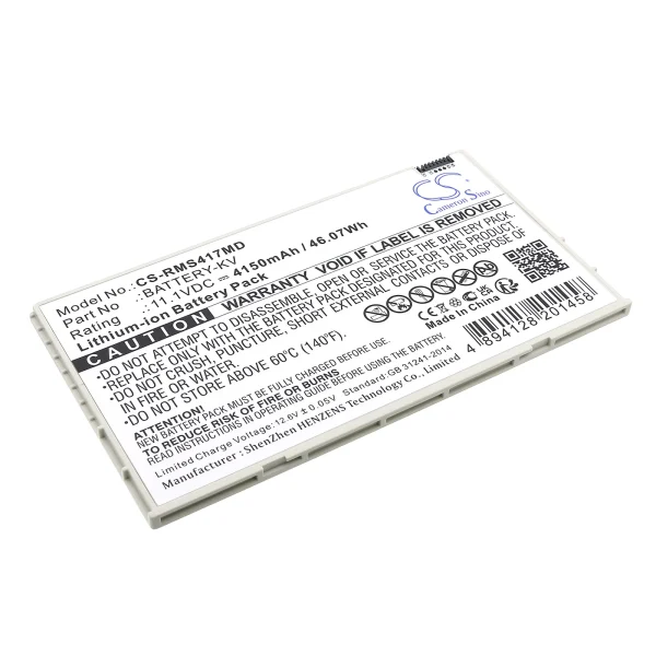 iRay Mars1417V, Mars1417V Flat Panel Detector, Mars1417V-TSI, Mars1717V Series Replacement Battery 4150mAh / 46.07Wh - Image 2