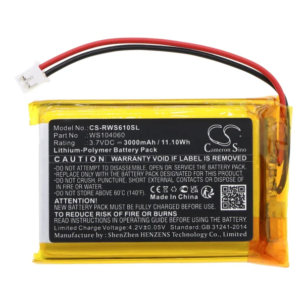 Raspberry Raspberry Pi, Raspberry Pi 2B, Raspberry Pi 3B, Raspberry Pi 4 Series Replacement Battery 3000mAh / 11.10Wh