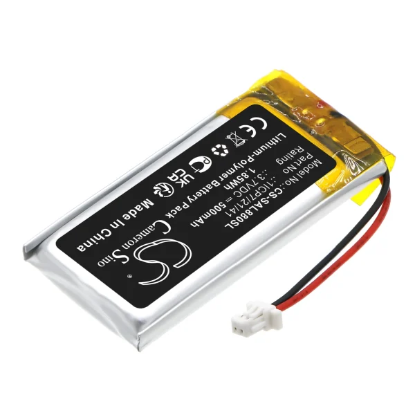 Samson Airline 88 Fitness Series Replacement Battery 500mAh / 1.85Wh - Image 3