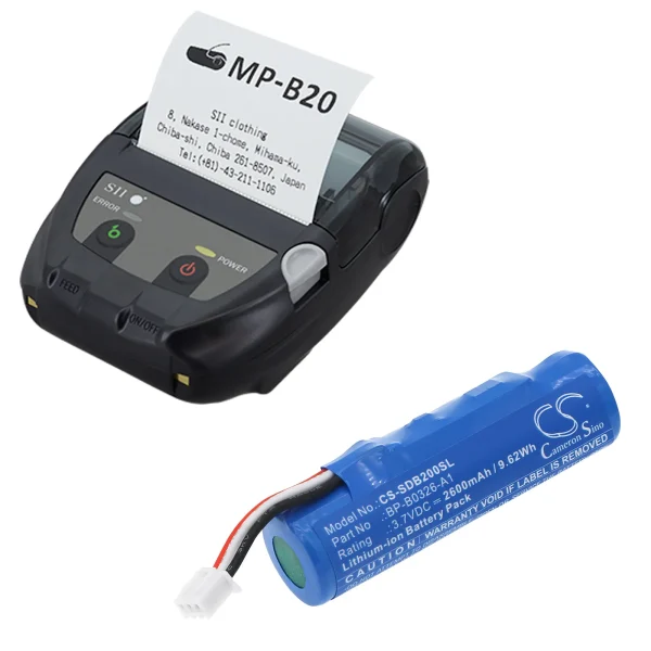 Seiko MP-B20 Series Replacement Battery 2600mAh / 9.62Wh - Image 6