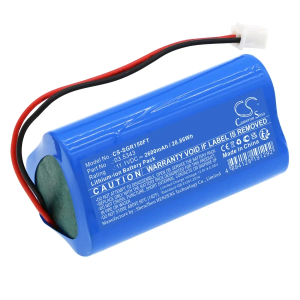 SCANGRIP 03.5451, VEGA 1500 C+R Series Replacement Battery 2600mAh / 28.86Wh - Image 2