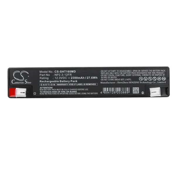 Arjo Maxi-Sky 400, Maxi-Sky 440 Series Replacement Battery 2300mAh / 27.60Wh - Image 2