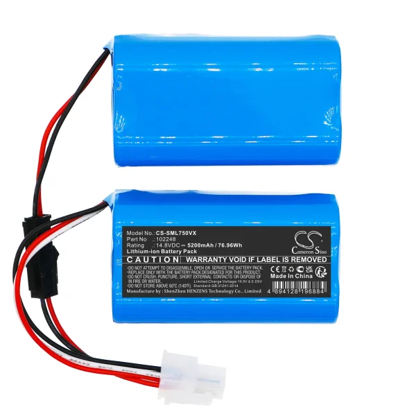 Symbo Laserbot 750 Series Replacement Battery 5200mAh / 76.96Wh - Image 3