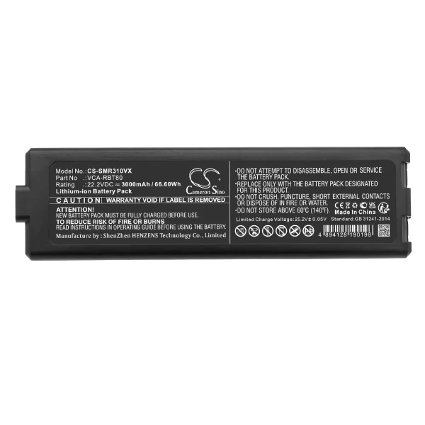 Samsung Jet Bot, VR30T80313W, VR30T80313W/WA, VR30T85513W, VR30T85513W/WA, VR8500 Series Replacement Battery 3000mAh / 66.60Wh - Image 5