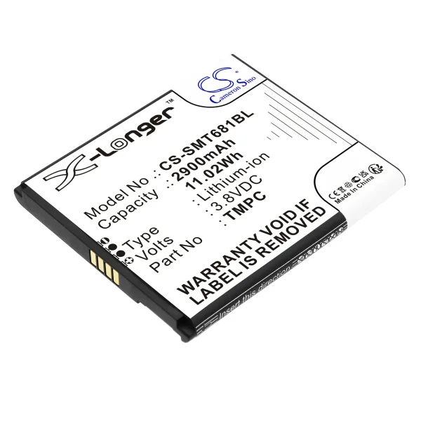 Sunni P2 LITE SE, T6810, T6810H, T6810M Series Replacement Battery 2900mAh / 11.02Wh - Image 2