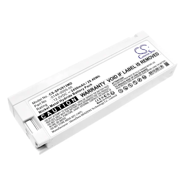 Spacelabs 90367, 91369, Ultraview 1050, Ultraview 2400, Ultraview SL Series Replacement Battery 2450mAh / 29.40Wh - Image 2