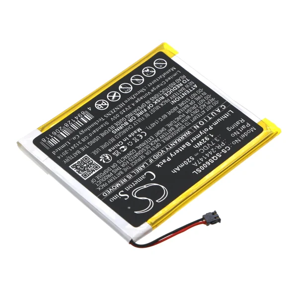 Square S6, S8 Series Replacement Battery 520mAh / 1.92Wh - Image 3