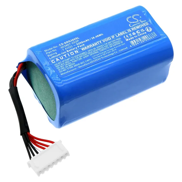 Sony SRS-XG300 Series Replacement Battery 5200mAh / 38.48Wh - Image 2