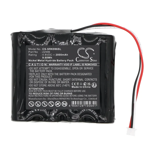 Systronik 4-HXAAL Series Replacement Battery 2000mAh / 9.60Wh