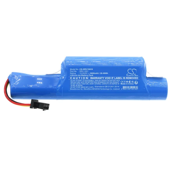 Redmond RV-R150, RV-R151, VR201 PetPro Series Replacement Battery 2600mAh / 28.08Wh