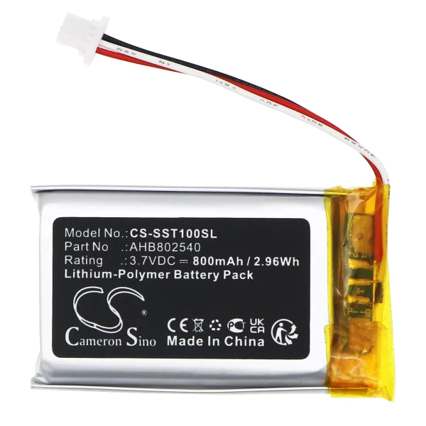 Sena Spider ST1 Series Replacement Battery 800mAh / 2.96Wh