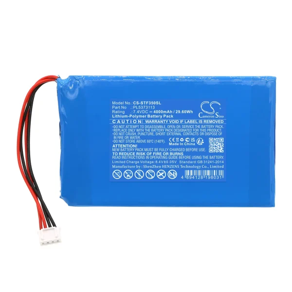 Securitytronix IP BUDDY+ All-in-1, ST-F35, ST-F35TEST, ST-F35TESTF Series Replacement Battery 4000mAh / 29.6Wh