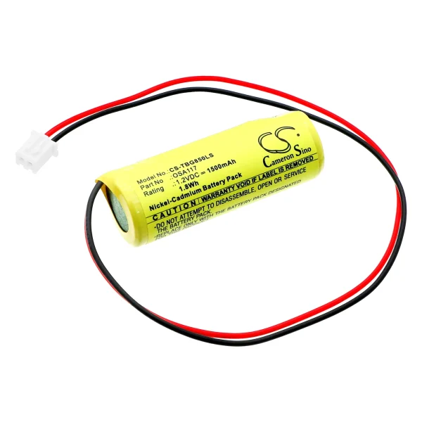 T&B 012745, 12745, NIC1056 Series Replacement Battery 1500mAh / 1.8Wh - Image 2