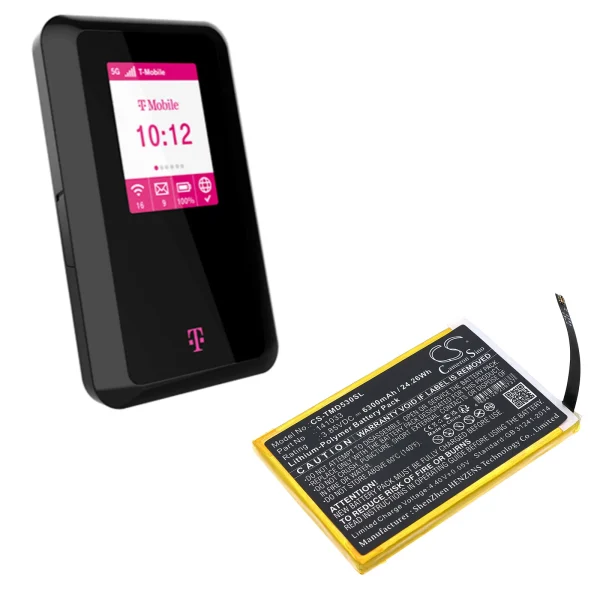 T-Mobile D53 Series Replacement Battery 6300mAh / 24.26Wh - Image 5