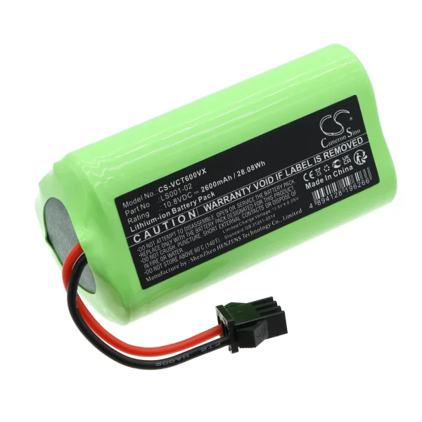 Vactidy T6, T7, T8 Series Replacement Battery 2600mAh / 28.08Wh - Image 2