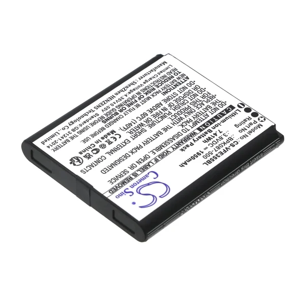 Verifone e355, iPay E355 Series Replacement Battery 1950mAh / 7.41Wh - Image 3