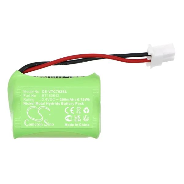 VTech ErisStation VCS702 Wireless Mi, LS1350B, tion VCS702 Wireless Mic Series Replacement Battery 300mAh / 0.72Wh