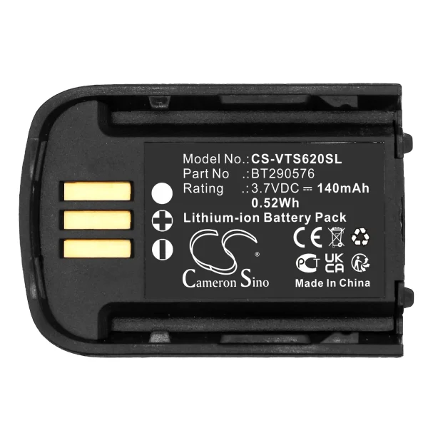 VTech iS6200 Series Replacement Battery 140mAh / 0.52Wh