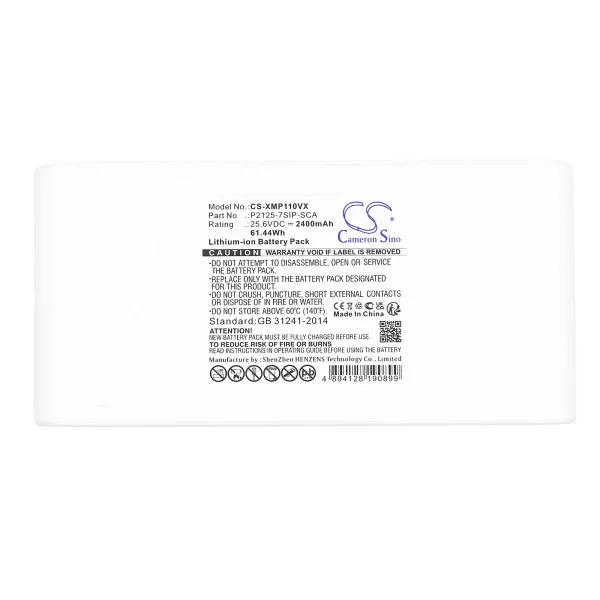 Dreame P10, P10 Pro Series Replacement Battery 2400mAh / 61.44Wh