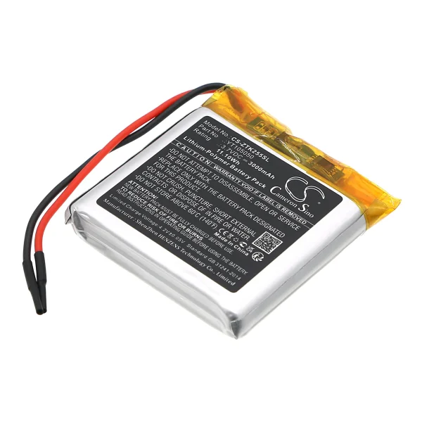 ZKTeco AQD-V43-W, Multifunctional Air Quality De, ZK-255 Series Replacement Battery 3000mAh / 11.1Wh - Image 2